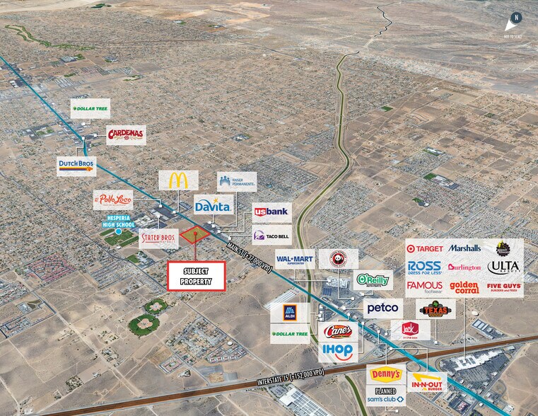 More Photos Of Main St & Topaz Ave., Hesperia Land For Sale