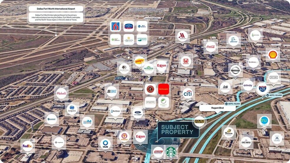 More Photos Of 3511 Regent Blvd, Irving Storefront Retail Office For Sale