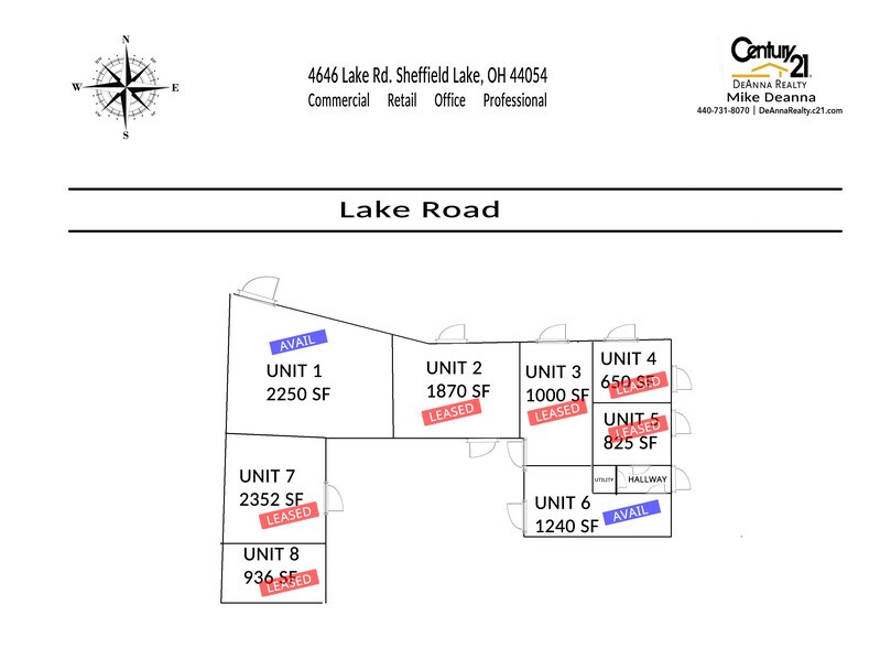 More Photos Of 4646-4660 E Lake Rd, Sheffield Lake Unknown For Lease