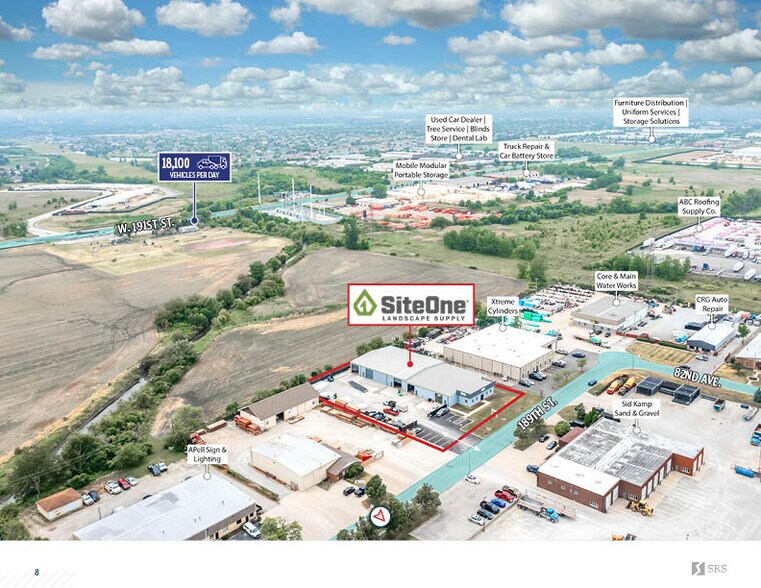 More Photos Of 8119-8121 W 189th St, Mokena Warehouse For Sale