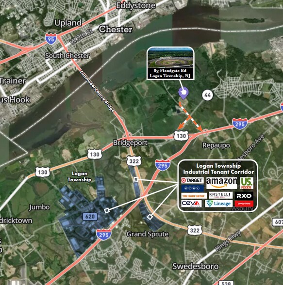 More Photos Of 83 Floodgate Rd, Logan Township Land For Lease