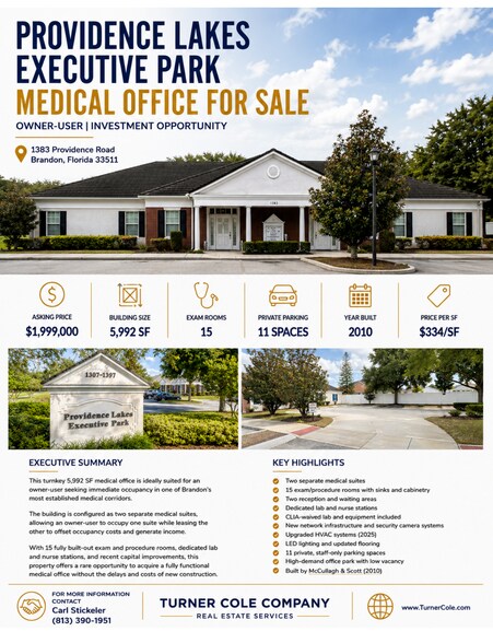 More Photos Of 1383 Providence Rd, Brandon Medical For Sale