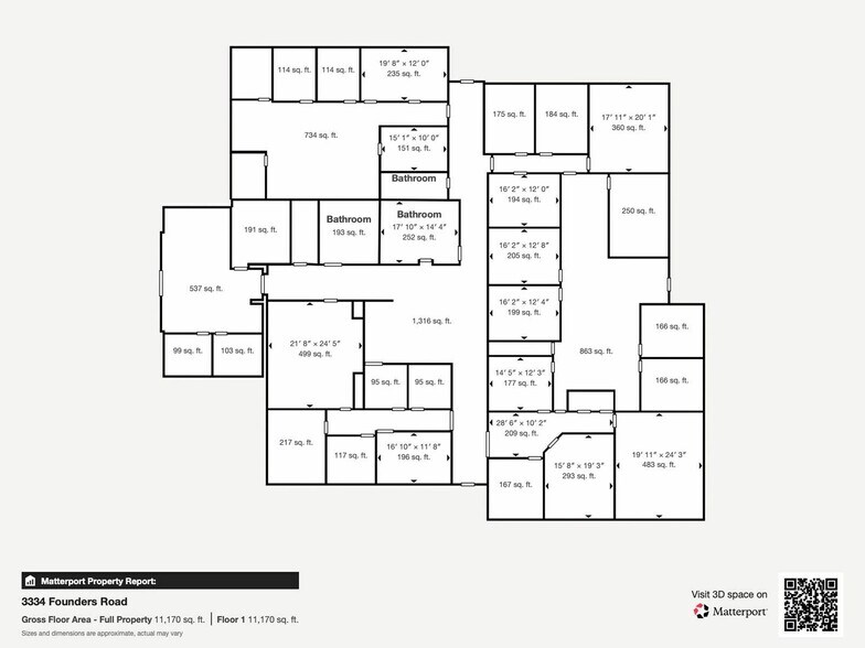 More Photos Of 3334 Founders Rd, Indianapolis Office For Sale