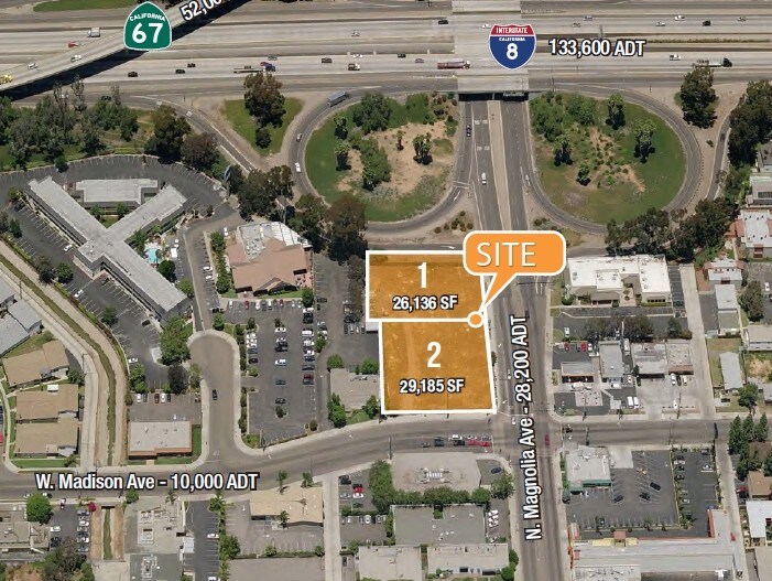 Primary Photo Of 500-550 N Magnolia Ave, El Cajon Land For Lease