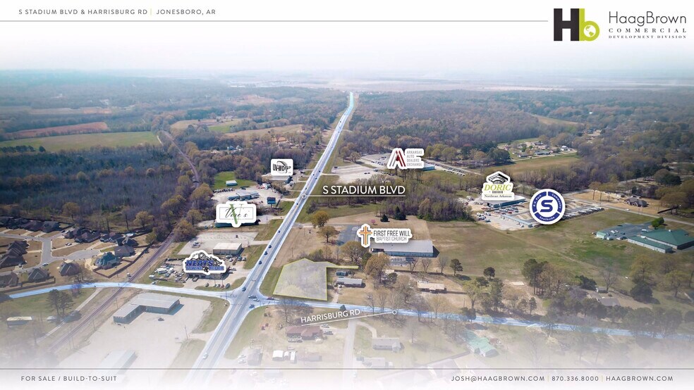 More Photos Of 5325 Stadium Blvd, Jonesboro Land For Sale