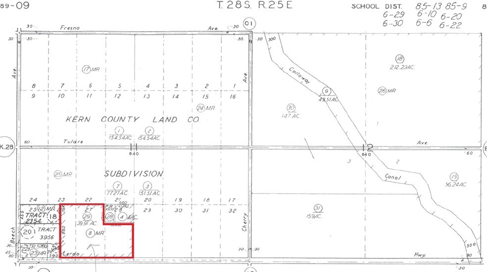 More Photos Of 1320 E Lerdo Hwy, Shafter Land For Sale