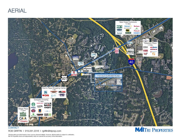More Photos Of 112 Old Durham Rd, Chapel Hill Land For Sale