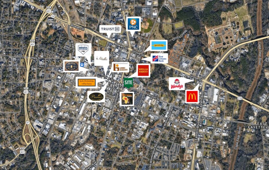 More Photos Of 136 Person St, Fayetteville Storefront Retail Office For Lease