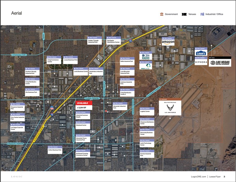 More Photos Of 4364 E Alexander Rd, Las Vegas Warehouse For Lease