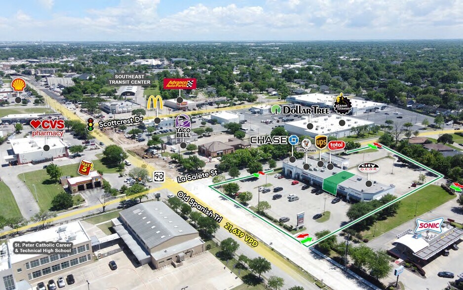 More Photos Of 3636 Old Spanish Trl, Houston Unknown For Lease