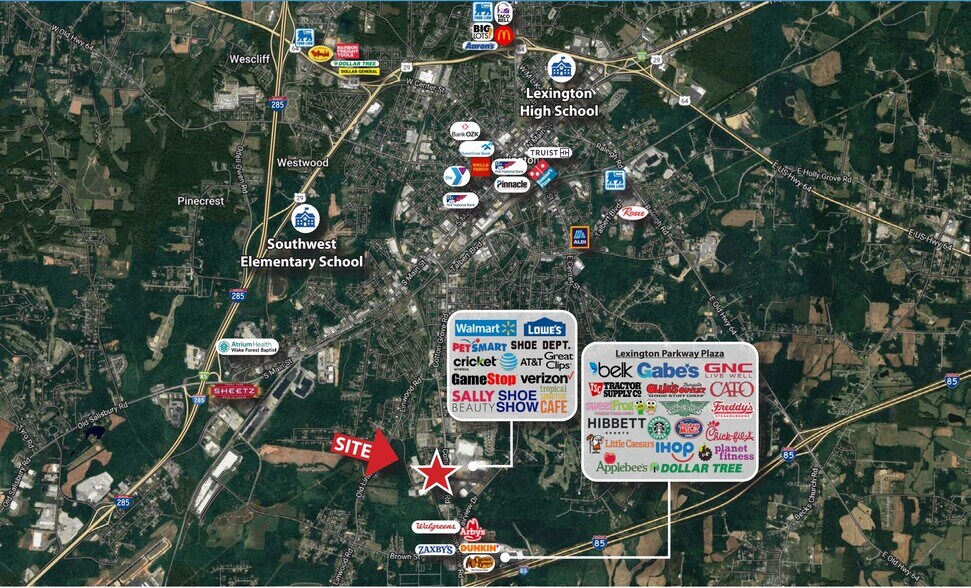 More Photos Of 1119-1121 Cotton Grove Rd, Lexington Land For Sale