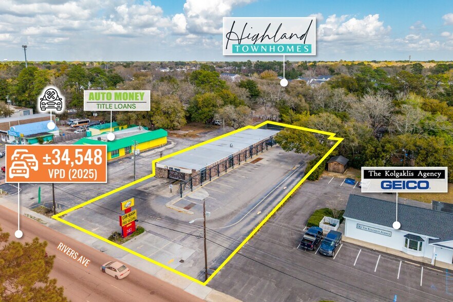 More Photos Of 5506 Rivers Ave, Charleston Carwash For Sale