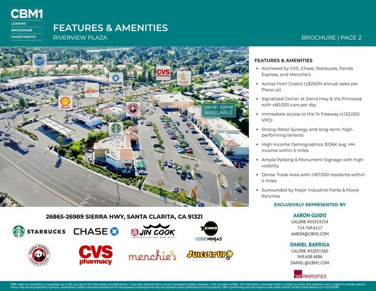 More Photos Of 26861-26925 Sierra Hwy, Newhall Unknown For Lease