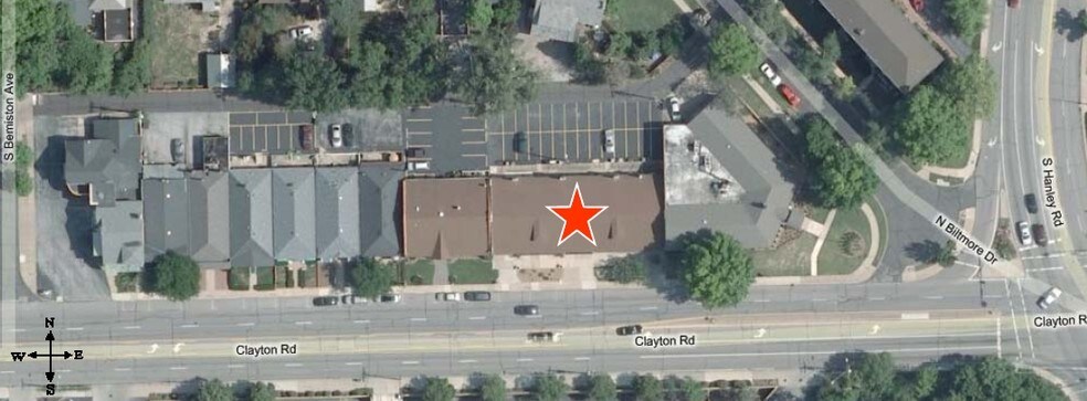 More Photos Of 7721 Clayton Rd, Saint Louis General Retail For Lease
