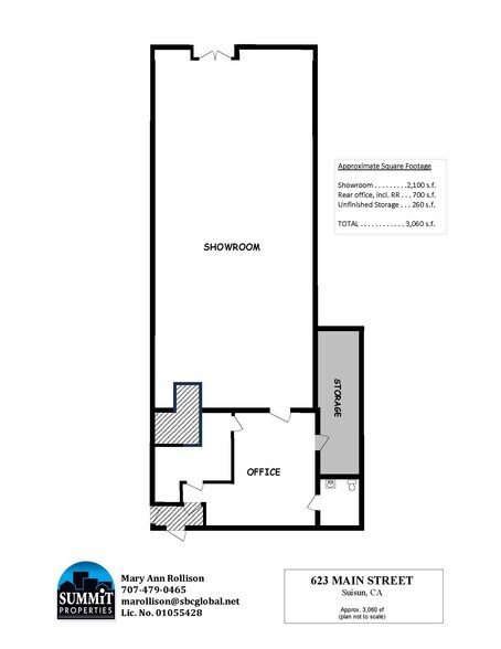 More Photos Of 623 Main St, Suisun City Storefront For Lease