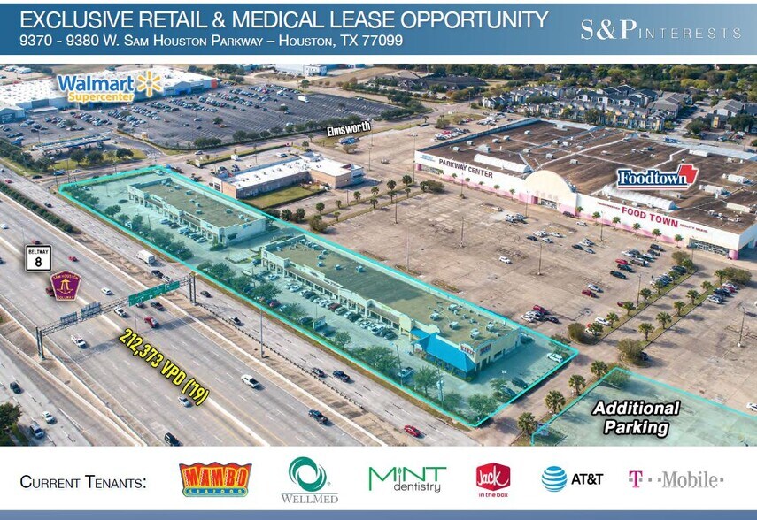 More Photos Of 9370-9380 W Sam Houston Pky S, Houston Unknown For Lease
