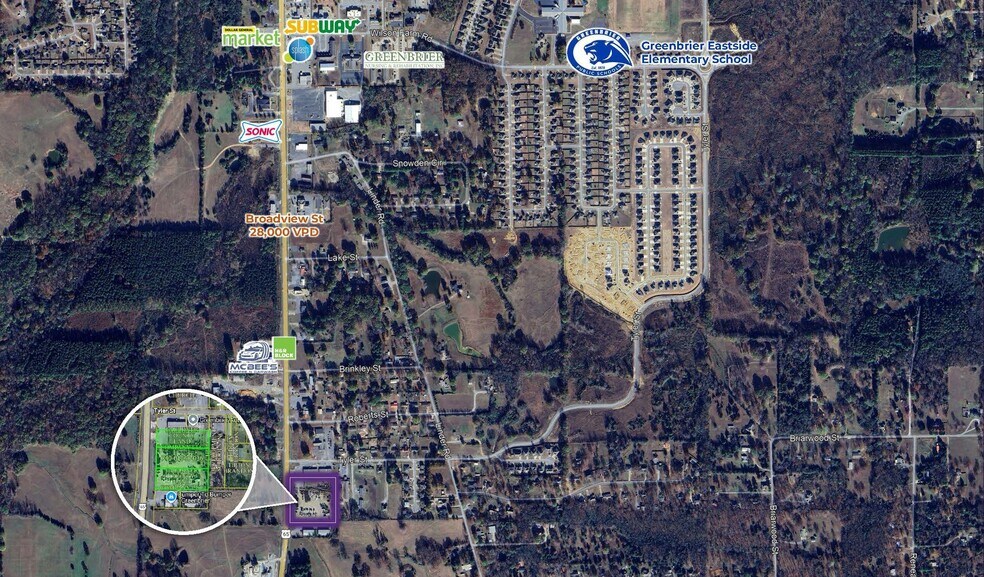 More Photos Of South Broadview Street, Greenbrier Land For Sale