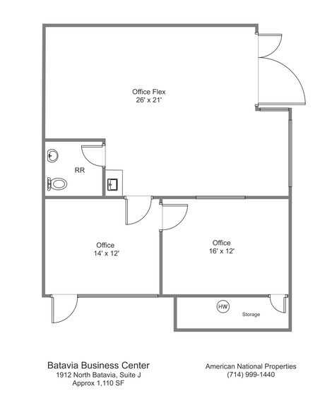 More Photos Of 1912 N Batavia St, Orange Warehouse For Lease