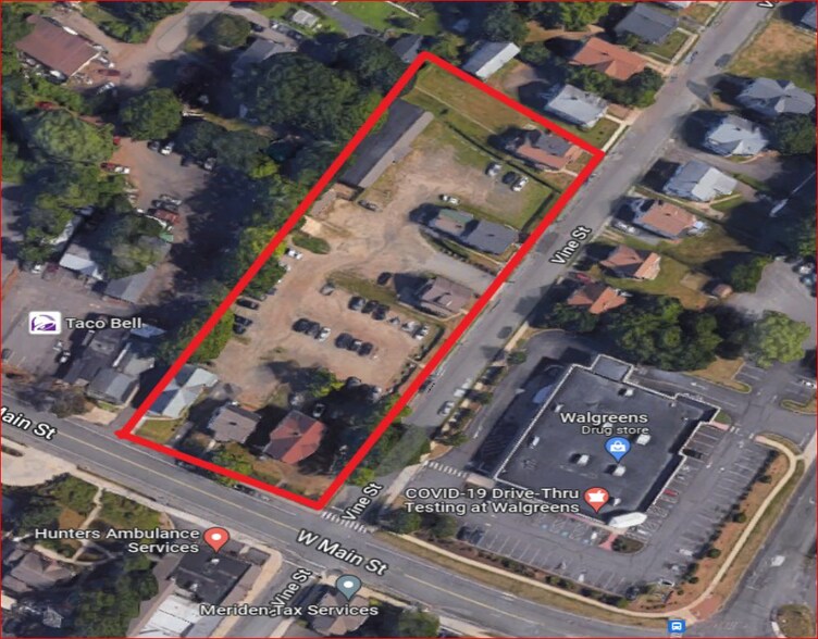 Primary Photo Of 453 W Main St, Meriden Land For Sale