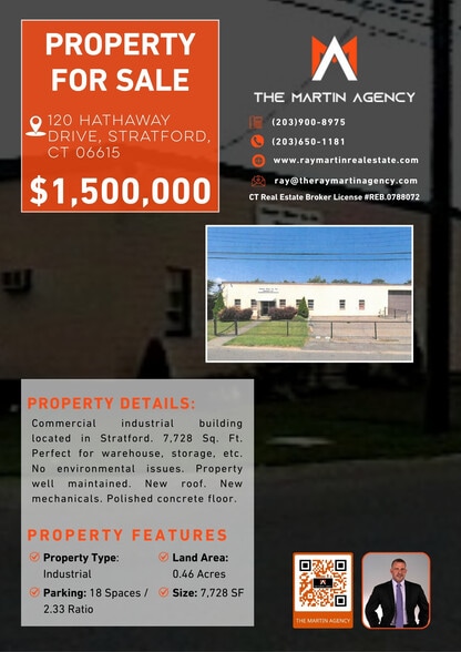 More Photos Of 120 Hathaway Dr, Stratford Warehouse For Sale