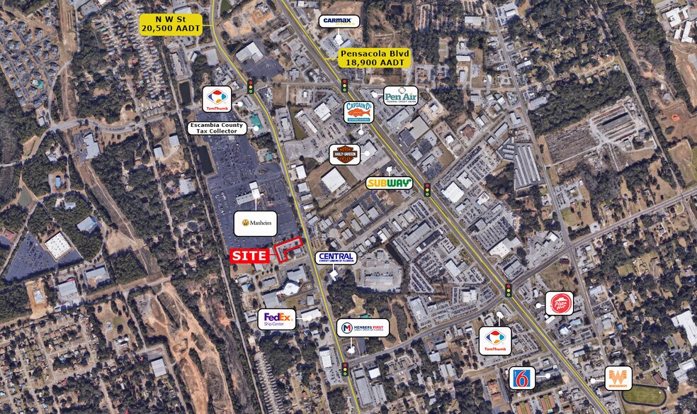 Primary Photo Of 6231 North W, Pensacola Storefront Retail Office For Lease