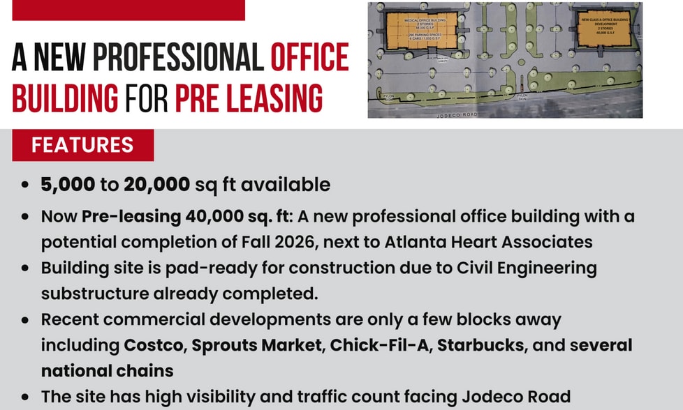 More Photos Of 3335 Jodeco Rd, McDonough Medical For Lease