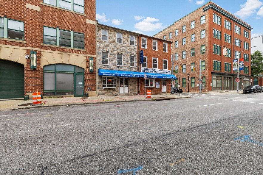 More Photos Of 663 W Pratt St, Baltimore Storefront Retail Residential For Sale