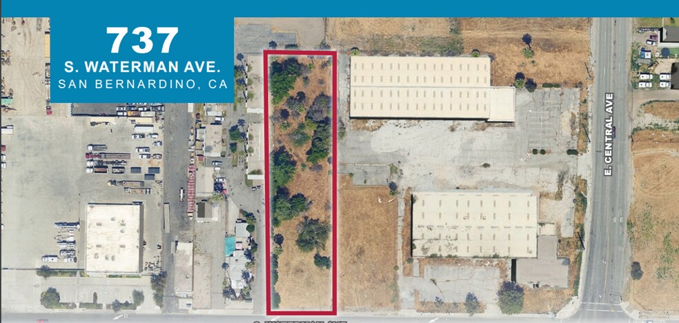 Primary Photo Of 737 S Waterman Ave, San Bernardino Land For Sale