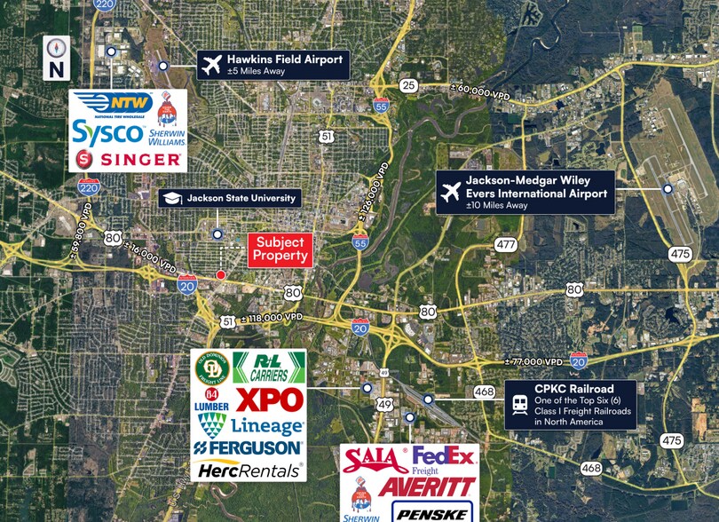 More Photos Of 1350 Highway 80 W, Jackson Warehouse For Sale