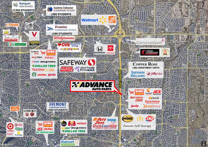 More Photos Of 5826 Tutt Blvd, Colorado Springs Freestanding For Sale