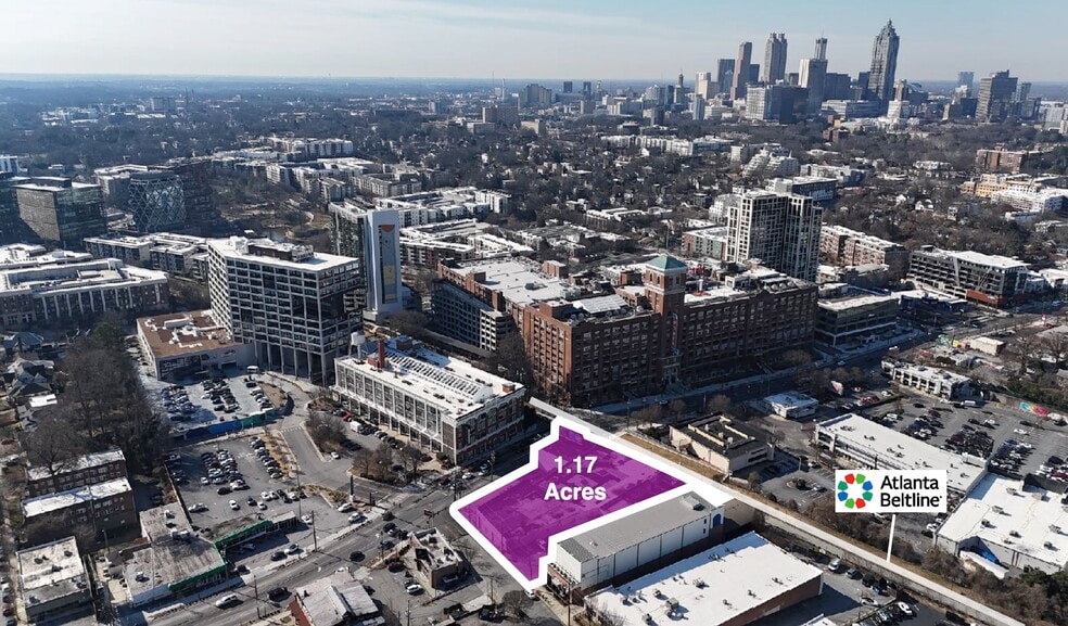 Primary Photo Of 712 NE Ponce De Leon Pl, Atlanta Land For Sale