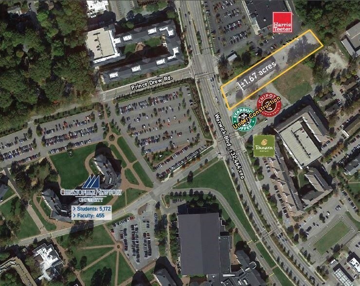 More Photos Of 12388 Warwick Blvd, Newport News Land For Lease