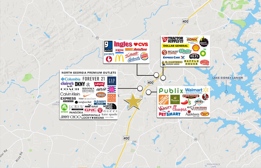 More Photos Of 2054 Highway 400 S, Dawsonville Freestanding For Sale