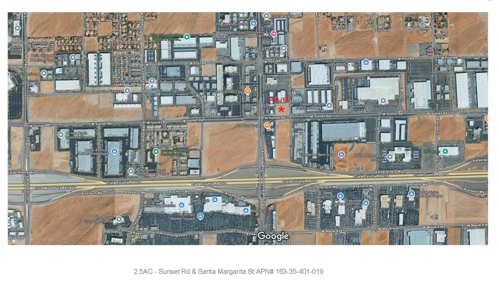 Primary Photo Of Sunset Road @ Santa Margarita, Las Vegas Land For Sale