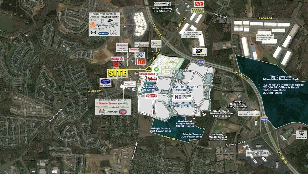 Primary Photo Of 9301 Steele Creek Rd, Charlotte General Retail For Lease