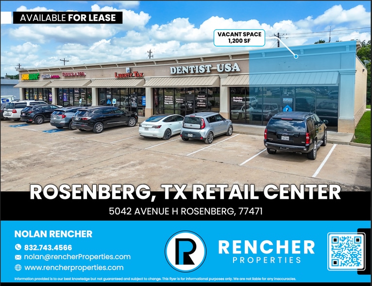 Primary Photo Of 5042 Avenue H, Rosenberg Unknown For Lease