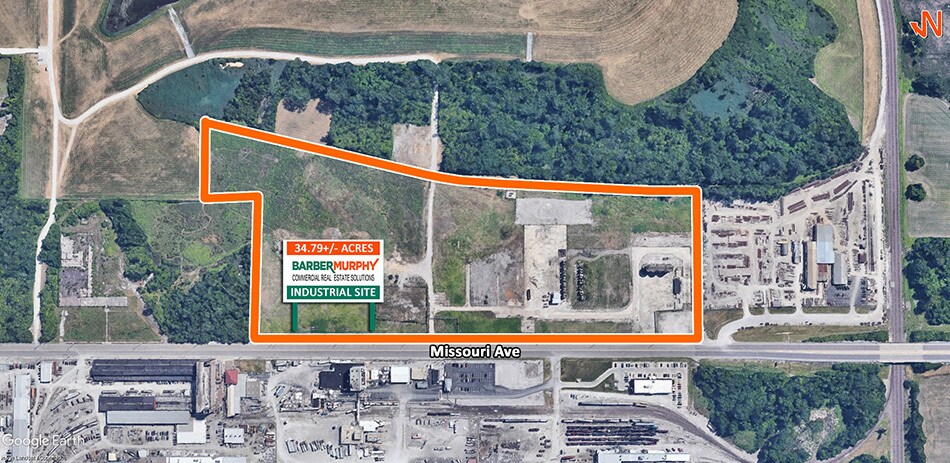 Primary Photo Of 3301 Missouri Ave, East Saint Louis Land For Sale