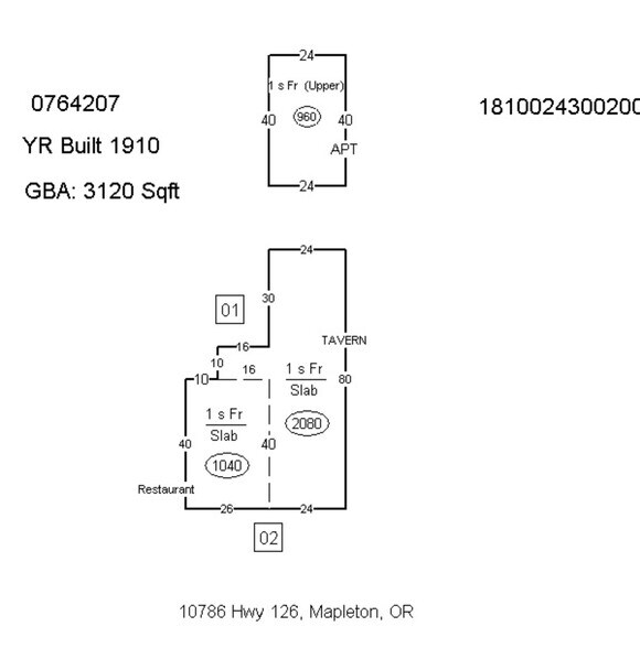More Photos Of 10786 Highway 126, Mapleton General Retail For Sale