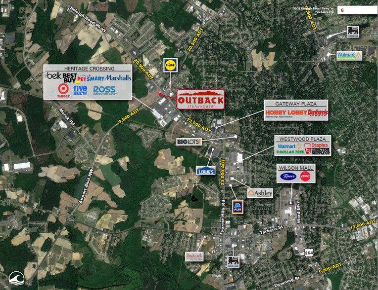 More Photos Of 3601 Raleigh Road Pky W, Wilson Restaurant For Sale