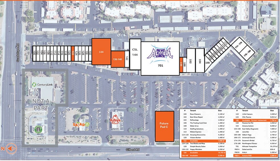 More Photos Of 645-745 N Gilbert Rd, Gilbert Unknown For Lease