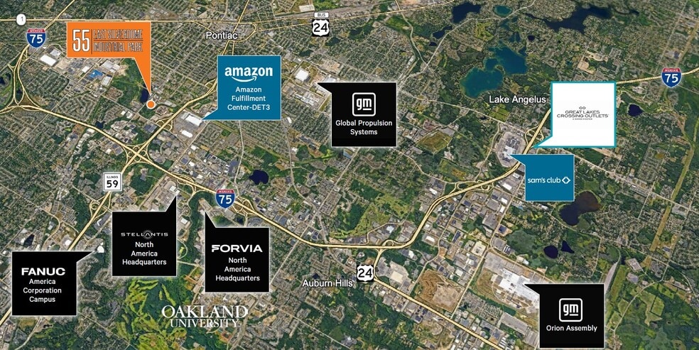 More Photos Of 55 E Silverdome Industrial Park, Pontiac Service For Sale