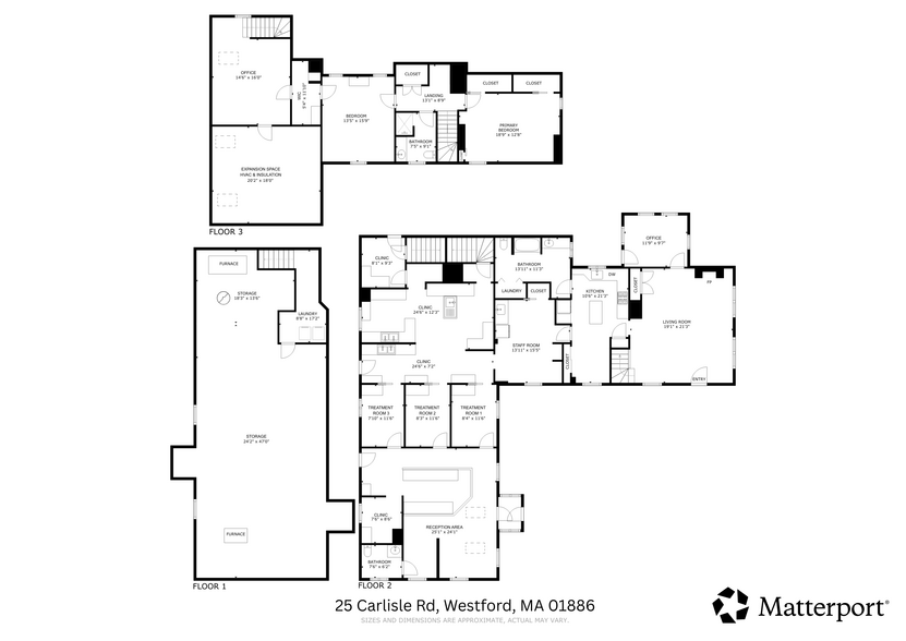 More Photos Of 25 Carlisle Rd, Westford Veterinarian Kennel For Sale