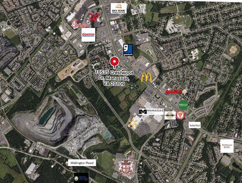 More Photos Of 10529-10535 Crestwood Dr, Manassas Medical For Lease