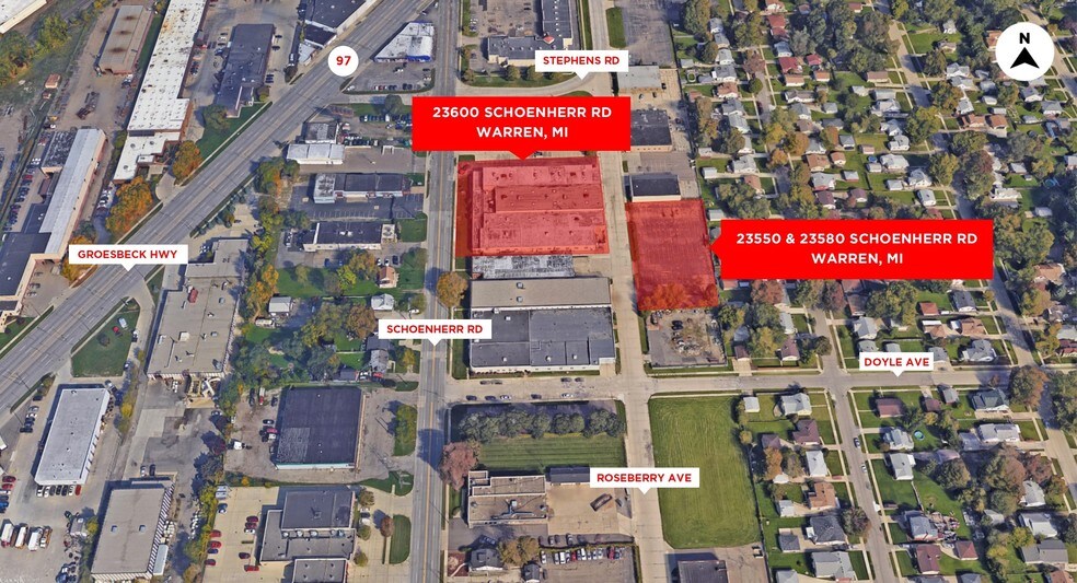 More Photos Of 23600 Schoenherr Rd, Warren Warehouse For Sale