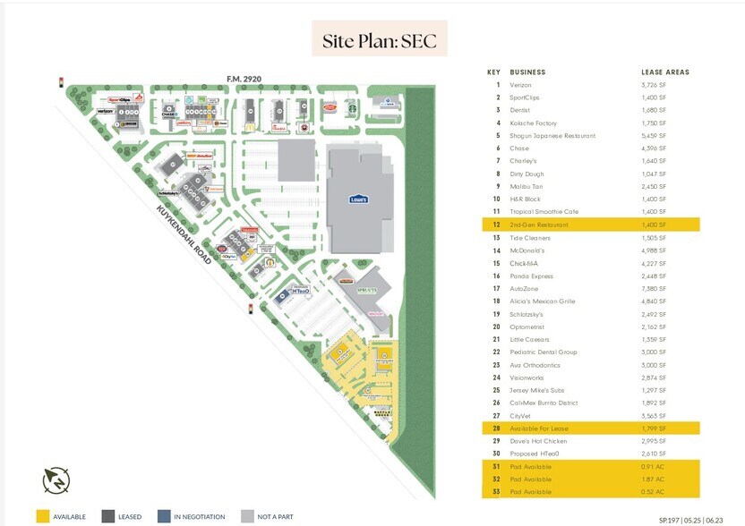 More Photos Of 20902 Kuykendahl Rd, Spring Land For Lease