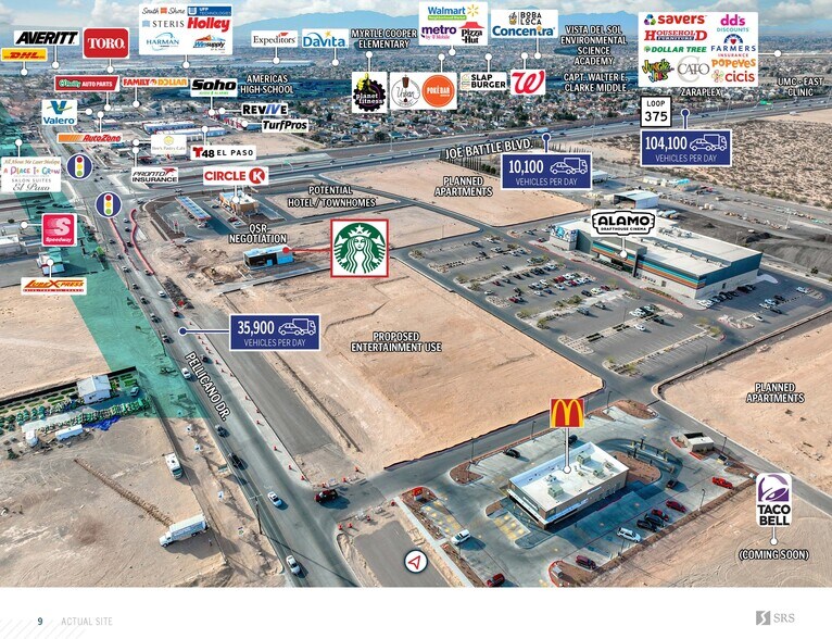 More Photos Of 12349 Pellicano Dr, El Paso Freestanding For Sale