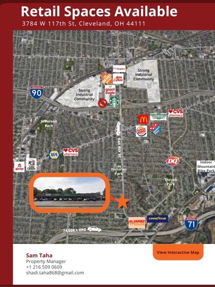 More Photos Of 3782 W 117th St, Cleveland Storefront Retail Office For Lease