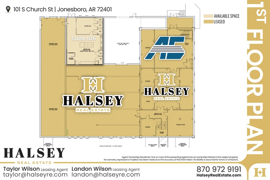 More Photos Of 101-103 S Church St, Jonesboro Loft Creative Space For Lease