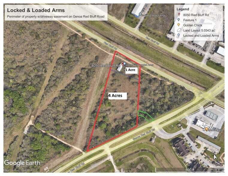 8050 Red Bluff Rd, Pasadena, TX 77507 Land For Sale