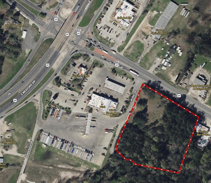 More Photos Of 2000 E Denman Ave, Lufkin Land For Sale